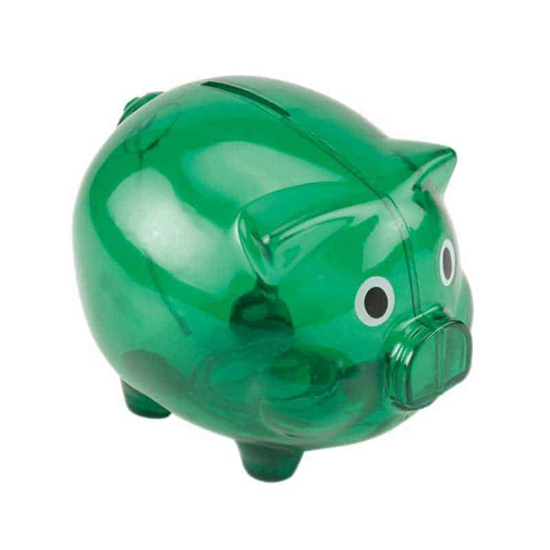 Alcancía de Plástico Cerdito