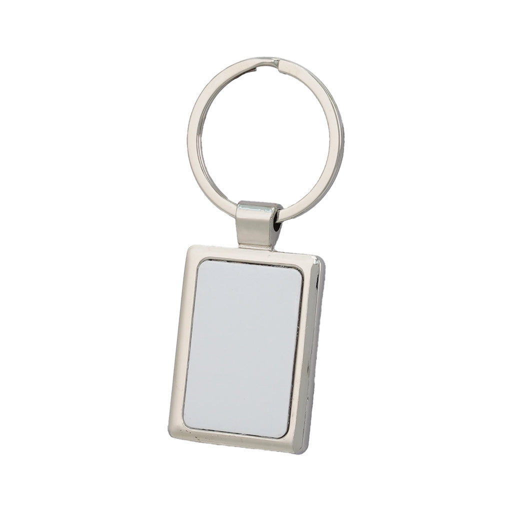 Llavero Metálico Sublimable Rectangular – vista 2