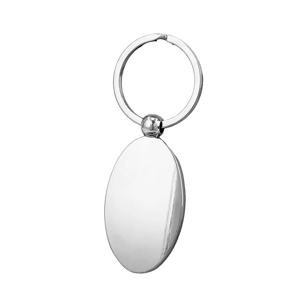 Llavero Metálico Sublimable Ovalado – vista 3
