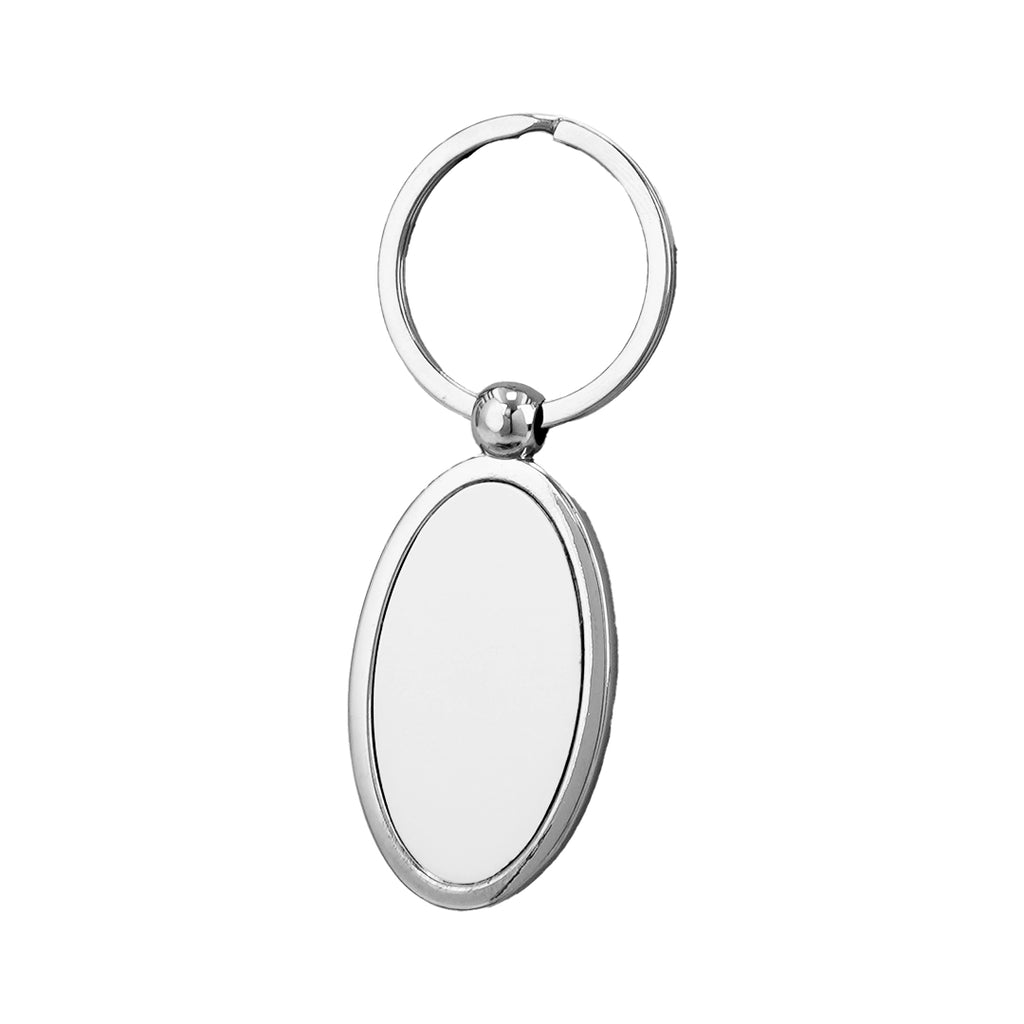 Llavero Metálico Sublimable Ovalado – vista 2