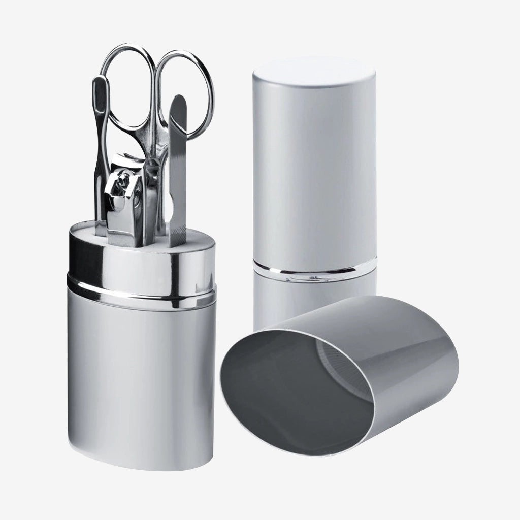 Set Manicure Metal Tubo