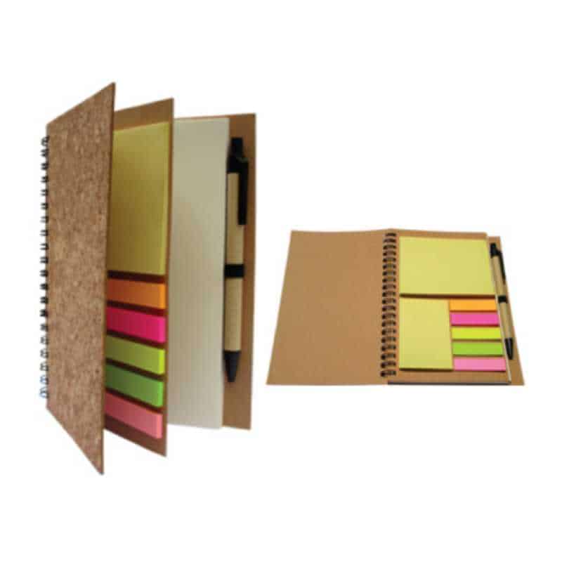 Libreta con Tapa de Corcho