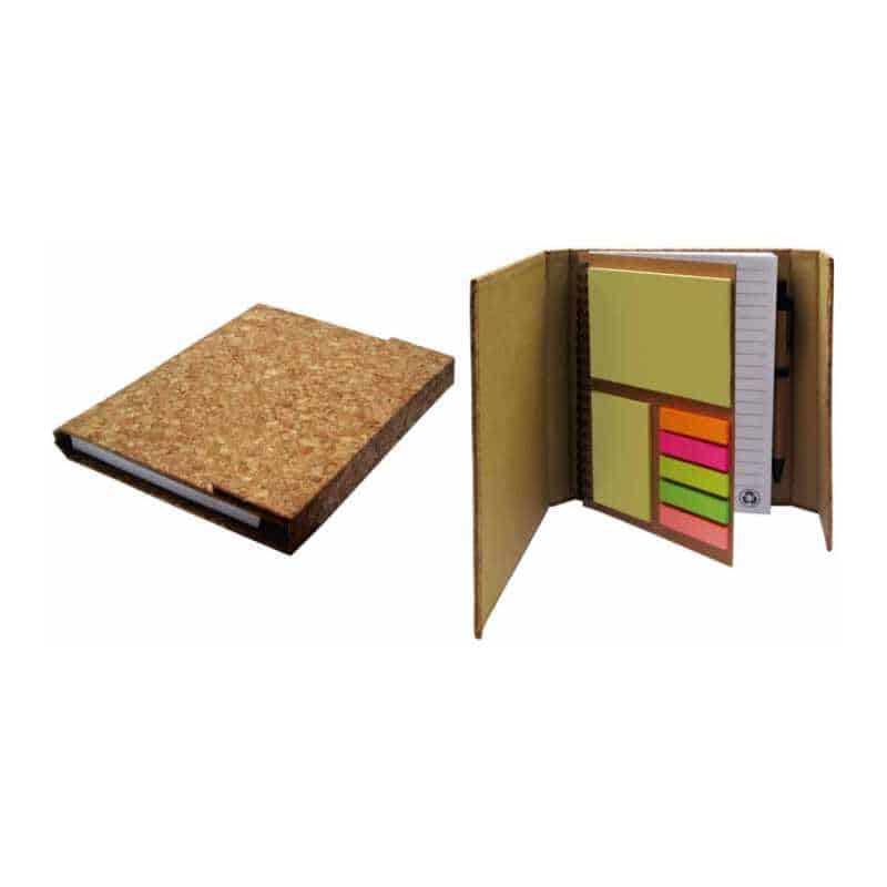 Libreta con Tapa de Corcho