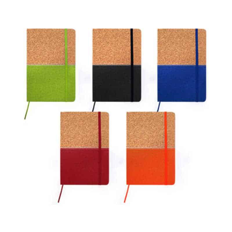 Libreta con Tapa de Corcho