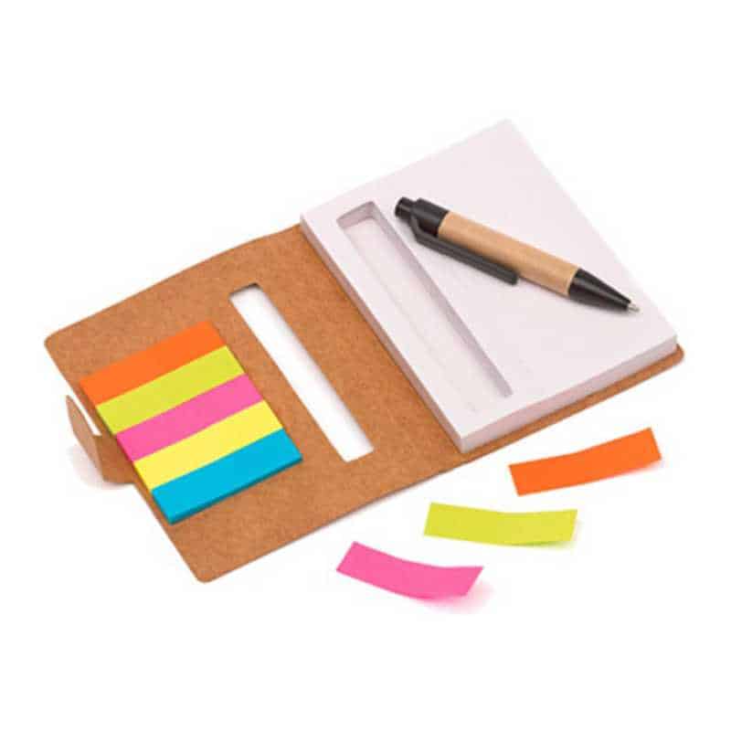 Libreta Ecológica con Post-It