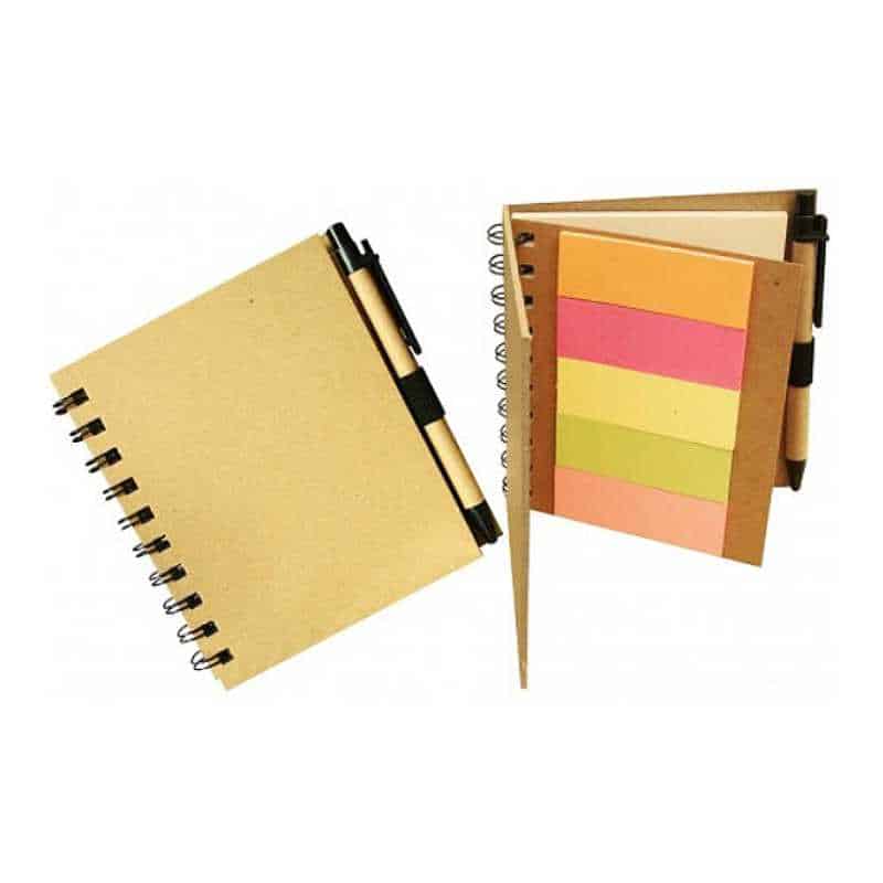 Libreta Ecológica con Post-It
