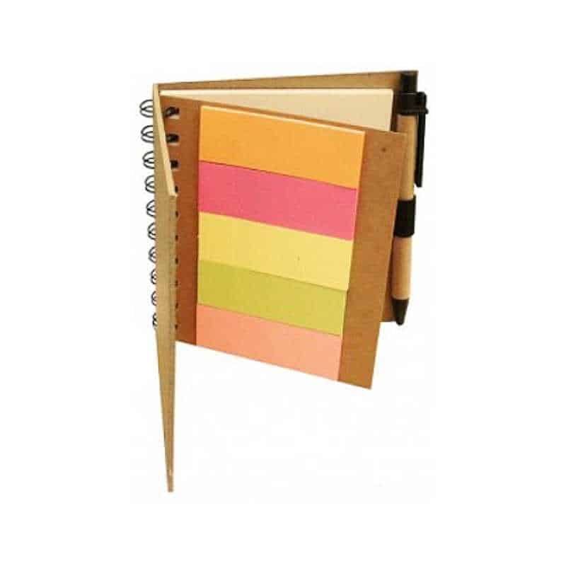 Libreta Ecológica con Post-It