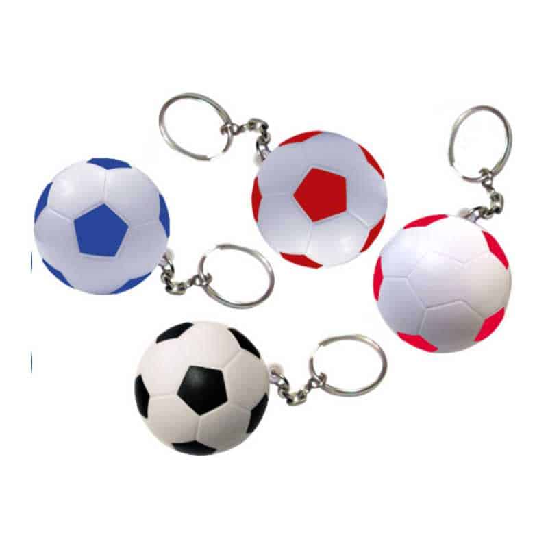 Llavero Pelota Futbol Antiestrés