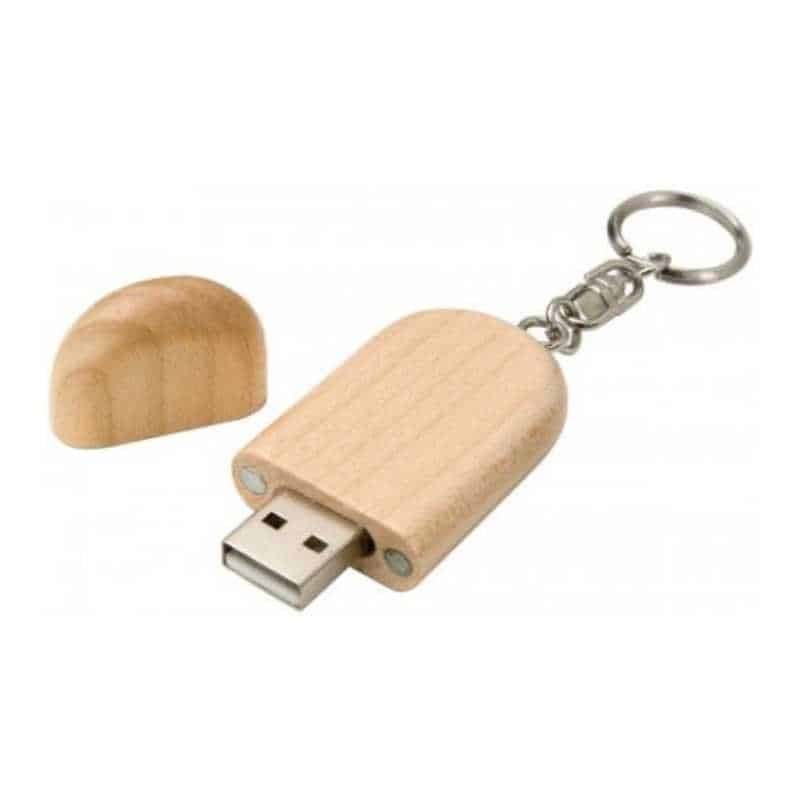 Memoria USB de Madera