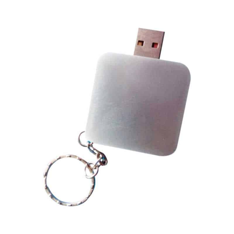 Memoria USB Metálico Cuadrado