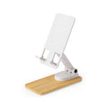 Porta Celular Plegable de Madera Bambú y Fibra de Trigo