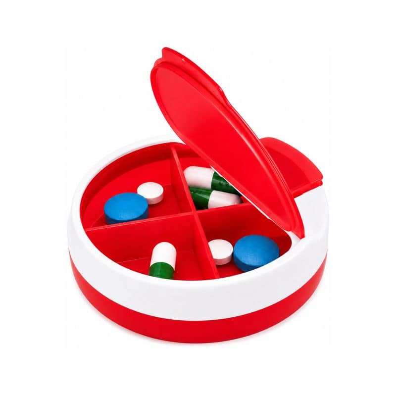 Porta Pastillas Circular