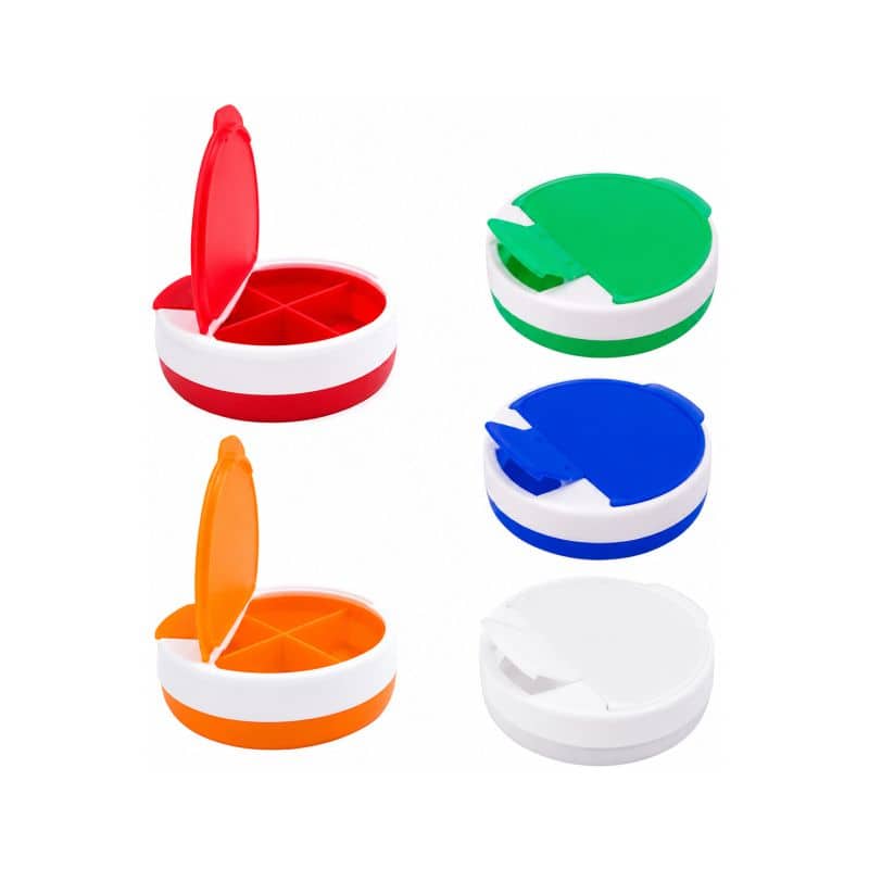 Porta Pastillas Circular