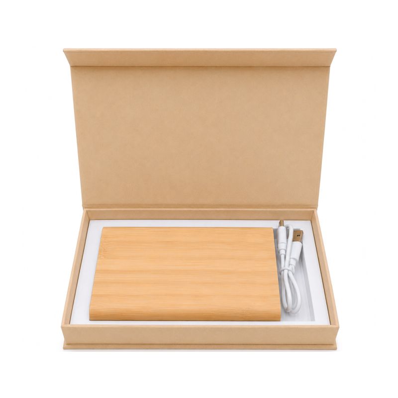 Power Bank Bambú