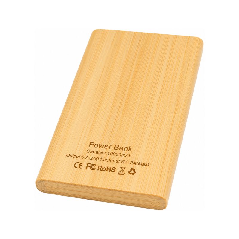 Power Bank Bambú