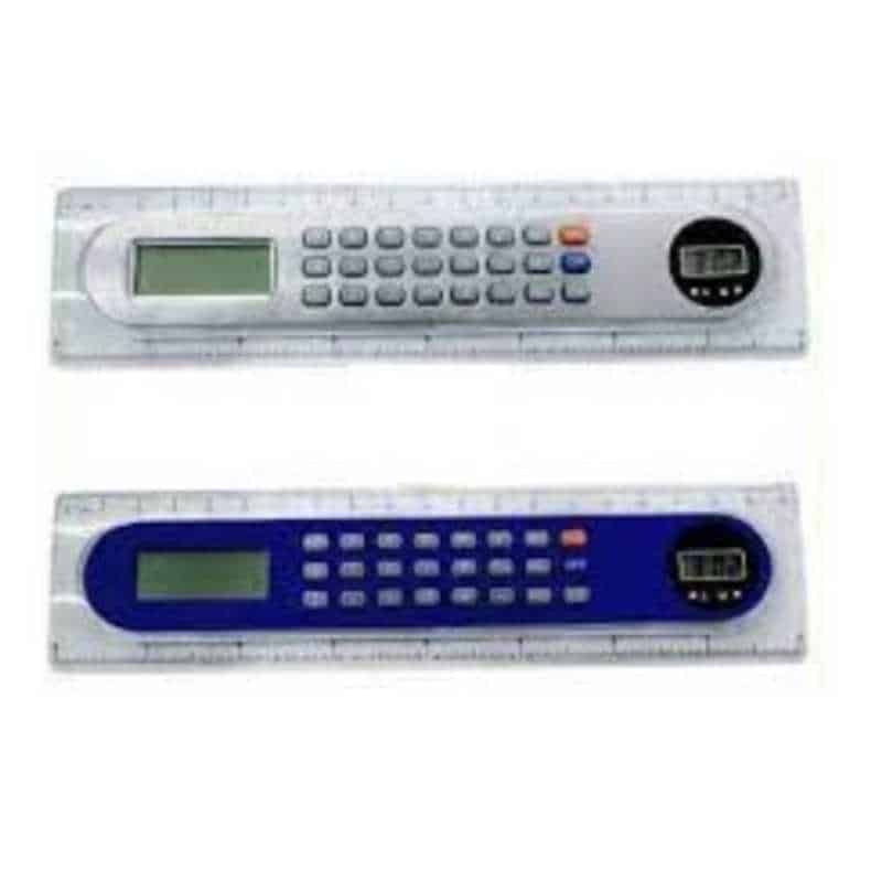 Regla Calculadora con Reloj