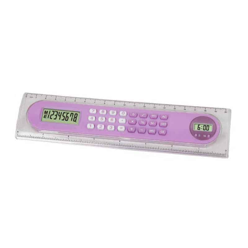 Regla Calculadora con Reloj