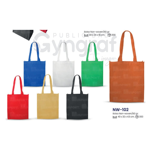 Bolsa Non Woven 80 g 40 x 32 cm – Modelo NW-102