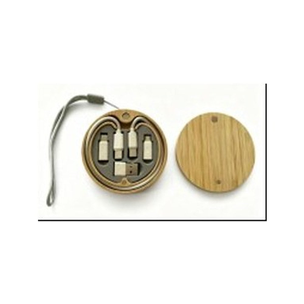 Cable de Carga de Bambú en Caja – Modelo K8250