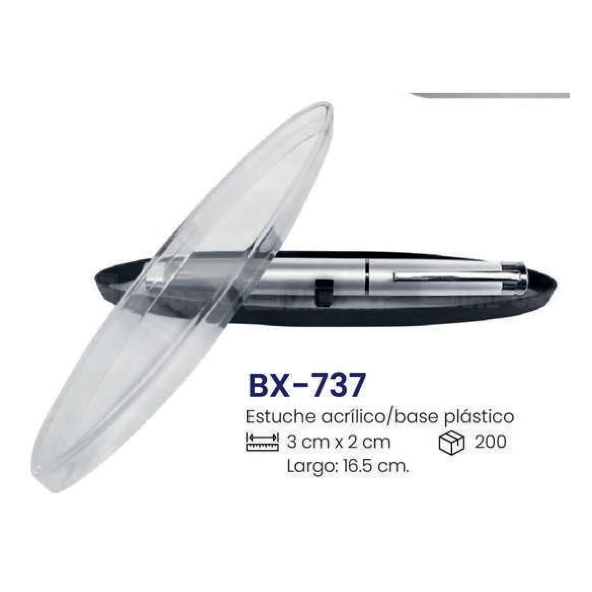 Estuche Acrílico para Lapicero – Modelo BX-737
