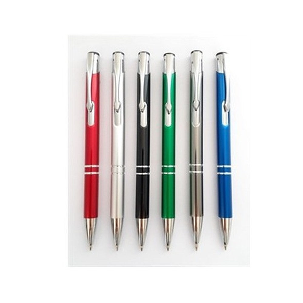 Lapicero Metálico Tinta Negra – Modelo M04