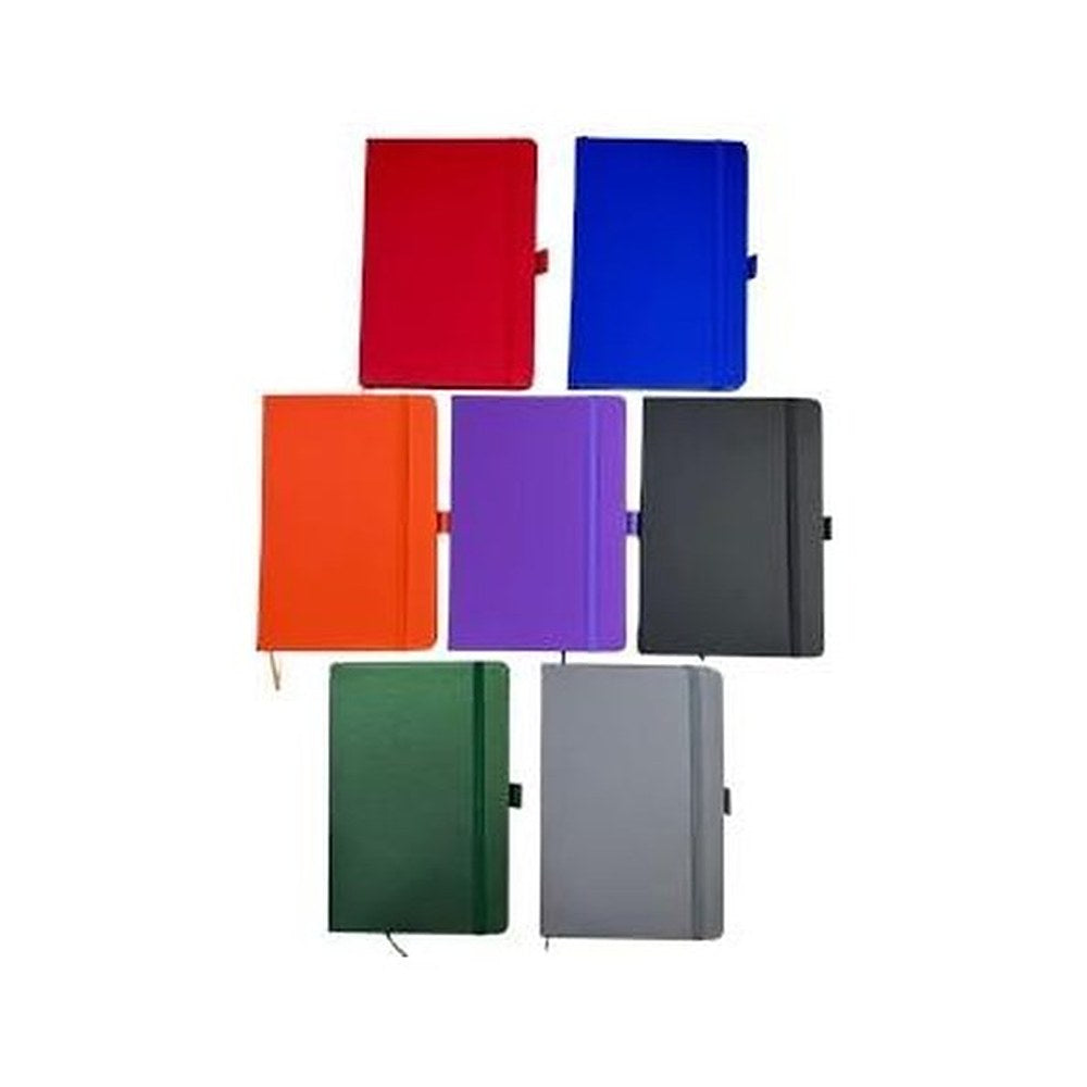 Libreta A5 de Biocuero con Separador y Liga – Modelo BC907