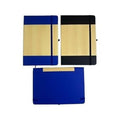 Libreta A5 de Biocuero con Separador y Liga – Modelo BC907B