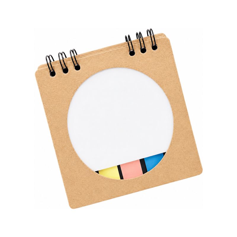 Libreta Anillada Chica con Post It