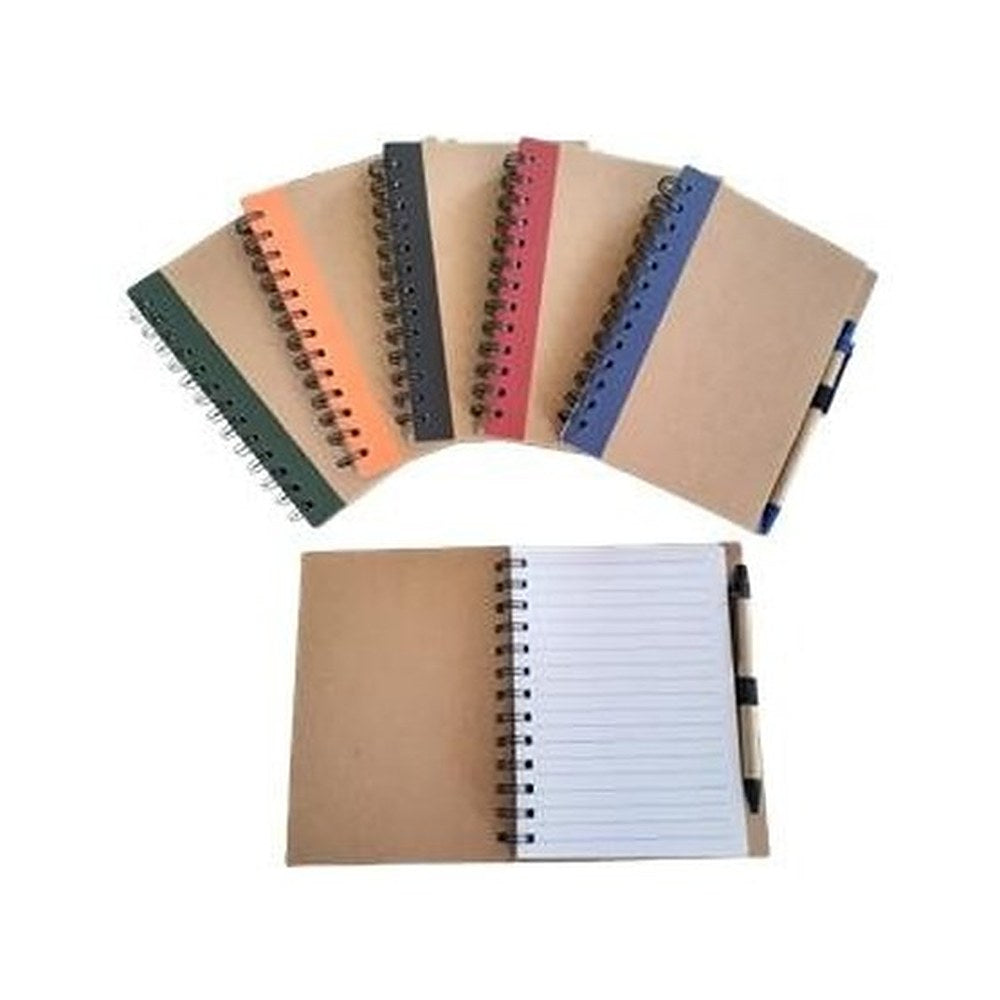 Libreta Anillada Ecológica con Lapicero – Modelo BF901A