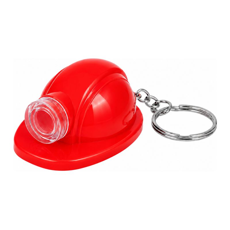 Llavero Casco con Linterna