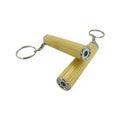 Llavero de Bambú con Linterna – Modelo H4100