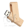 Memoria USB Giratoria de Madera – Twister Nature