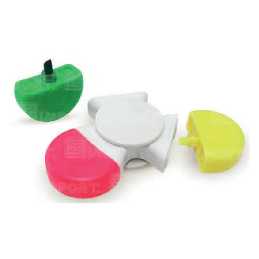 Resaltador Spinner 3 Colores – Modelo BS-278