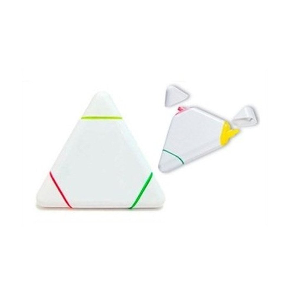 Resaltador Triángulo de 3 Colores – Modelo RT333