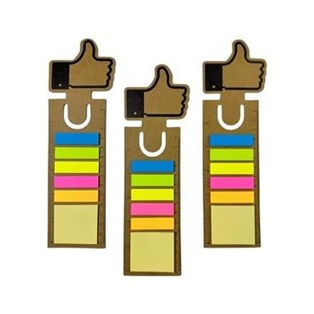 Separador de Libro con Post-it y Regla – Modelo CH2520