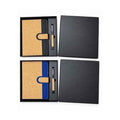 Set Ejecutivo Libreta de Corcho y Lapicero en Caja – Modelo SET-1