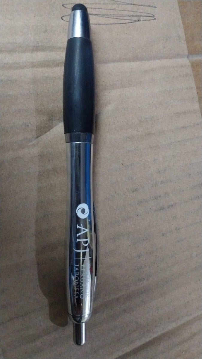 Lapicero metálico con logo impreso