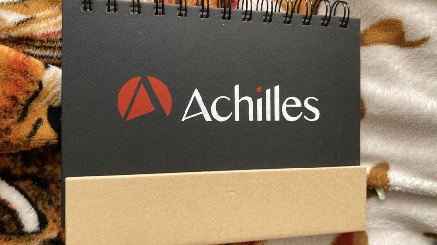 Libreta anillada con logo en tapa